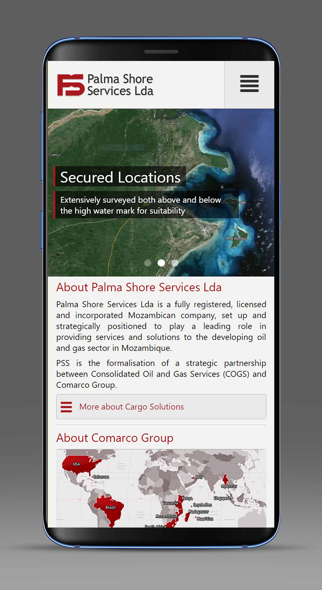 Palma Shore Services Design and Development
