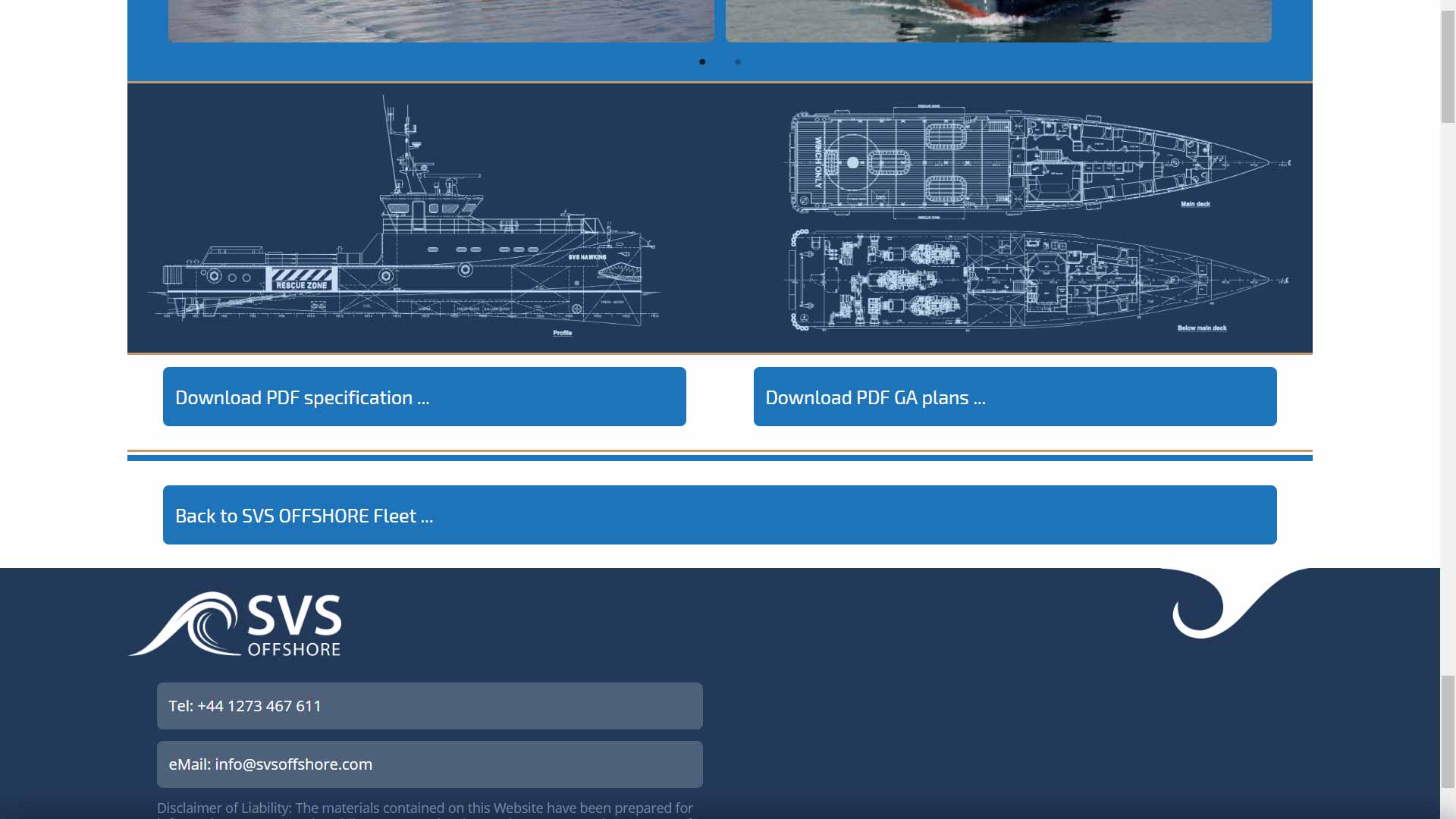 SVS Offshore Website Design and Development